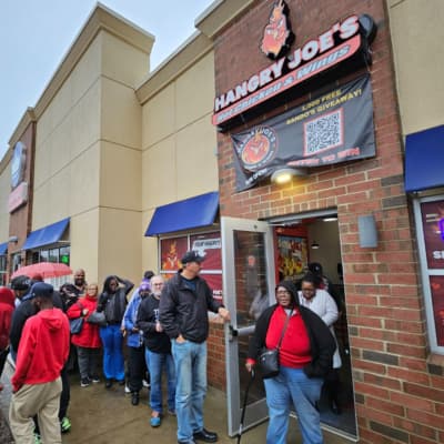 Hangry Joe's Sugar Creek Grand Opening Party!